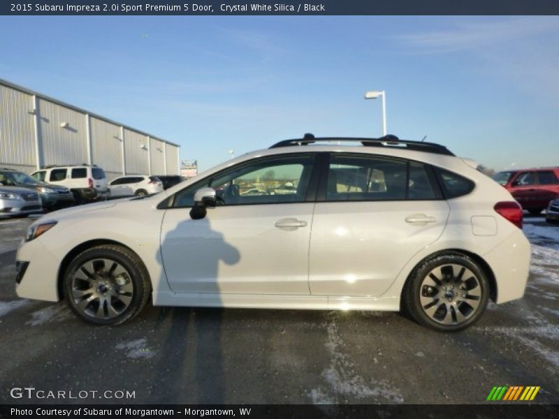 Crystal White Silica / Black 2015 Subaru Impreza 2.0i Sport Premium 5 Door