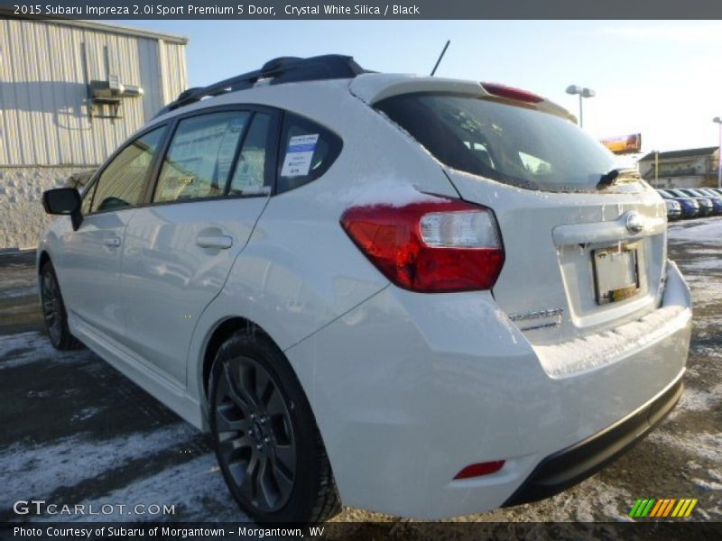 Crystal White Silica / Black 2015 Subaru Impreza 2.0i Sport Premium 5 Door