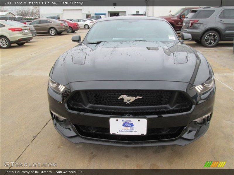 Black / Ebony 2015 Ford Mustang GT Coupe