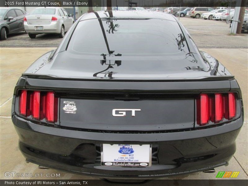 Black / Ebony 2015 Ford Mustang GT Coupe