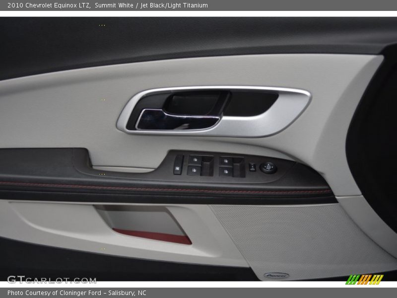 Summit White / Jet Black/Light Titanium 2010 Chevrolet Equinox LTZ