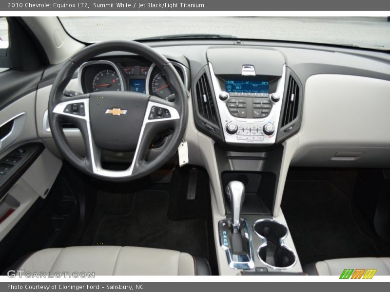 Summit White / Jet Black/Light Titanium 2010 Chevrolet Equinox LTZ