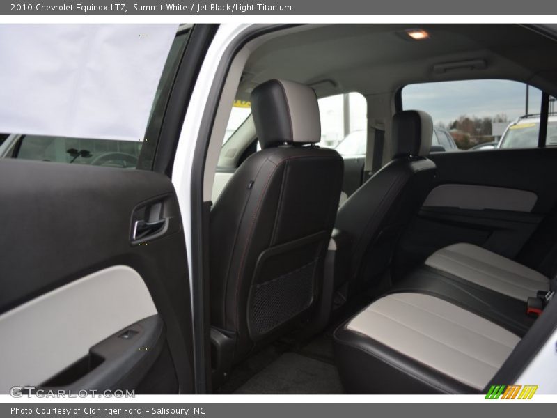 Summit White / Jet Black/Light Titanium 2010 Chevrolet Equinox LTZ