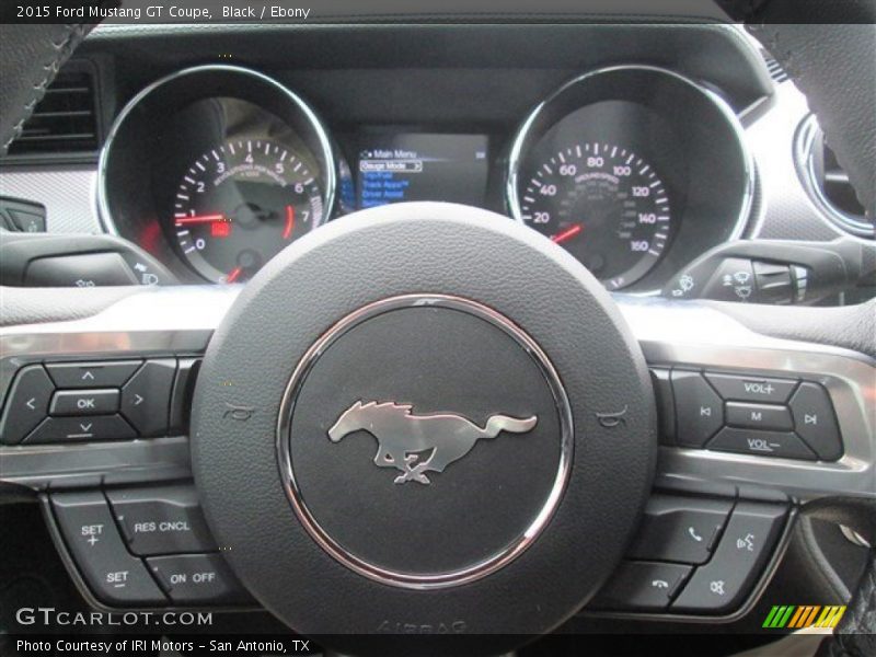 Black / Ebony 2015 Ford Mustang GT Coupe