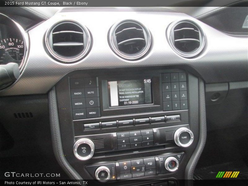 Black / Ebony 2015 Ford Mustang GT Coupe