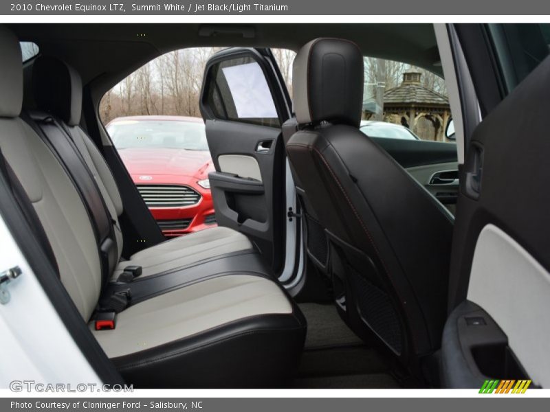 Summit White / Jet Black/Light Titanium 2010 Chevrolet Equinox LTZ