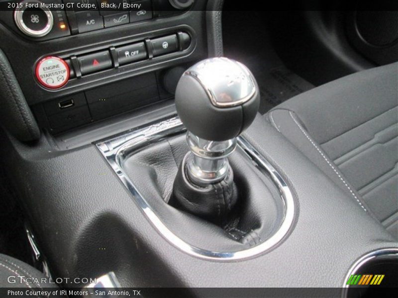 Black / Ebony 2015 Ford Mustang GT Coupe