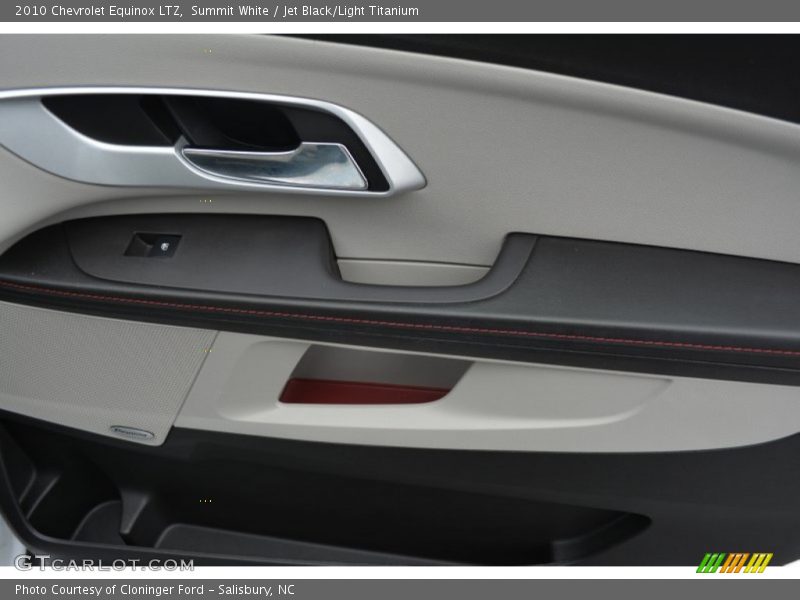 Summit White / Jet Black/Light Titanium 2010 Chevrolet Equinox LTZ