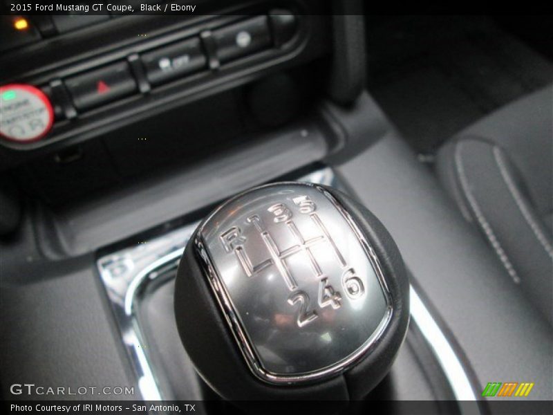 Black / Ebony 2015 Ford Mustang GT Coupe