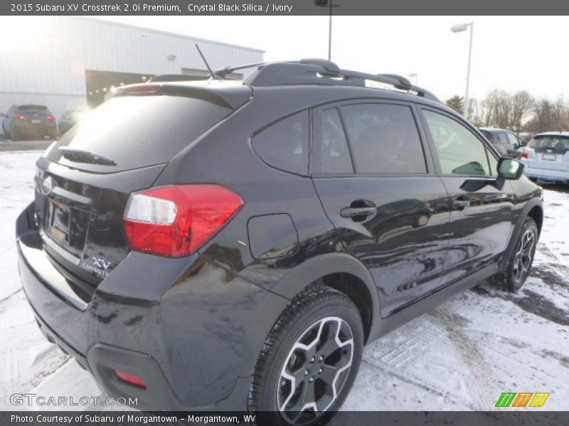 Crystal Black Silica / Ivory 2015 Subaru XV Crosstrek 2.0i Premium