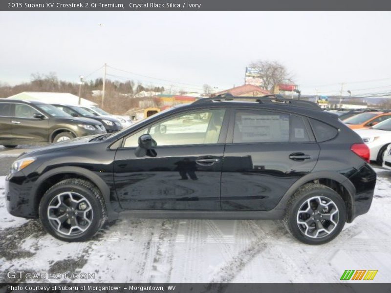 Crystal Black Silica / Ivory 2015 Subaru XV Crosstrek 2.0i Premium