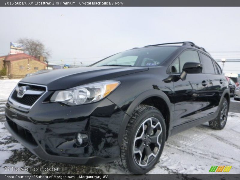 Crystal Black Silica / Ivory 2015 Subaru XV Crosstrek 2.0i Premium