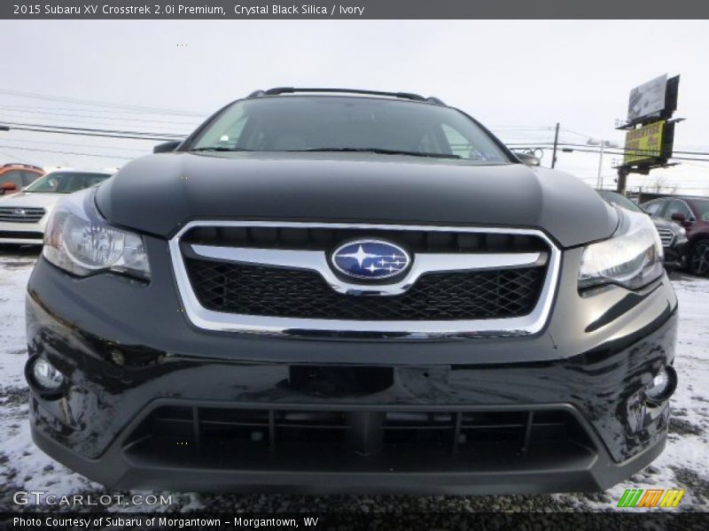Crystal Black Silica / Ivory 2015 Subaru XV Crosstrek 2.0i Premium