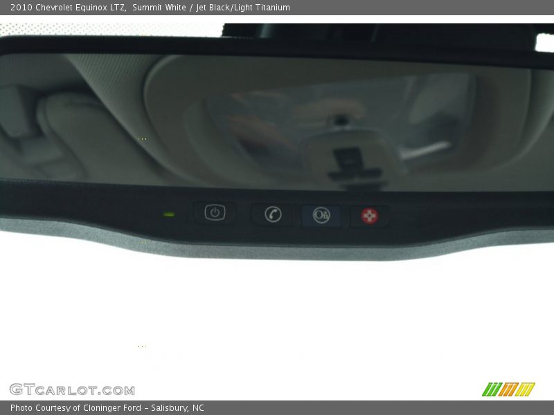 Summit White / Jet Black/Light Titanium 2010 Chevrolet Equinox LTZ