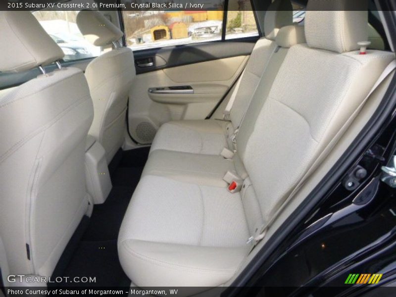 Crystal Black Silica / Ivory 2015 Subaru XV Crosstrek 2.0i Premium