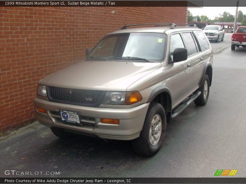 Sudan Beige Metallic / Tan 1999 Mitsubishi Montero Sport LS