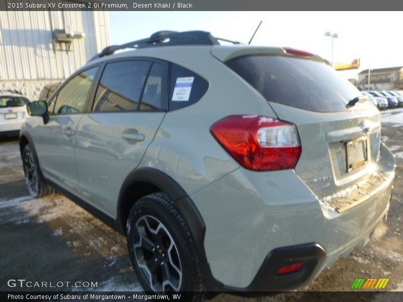 Desert Khaki / Black 2015 Subaru XV Crosstrek 2.0i Premium