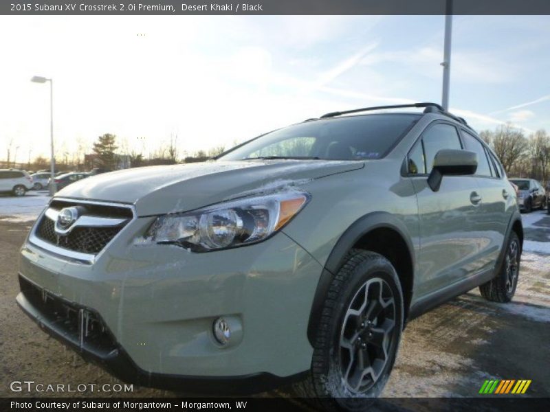 Desert Khaki / Black 2015 Subaru XV Crosstrek 2.0i Premium