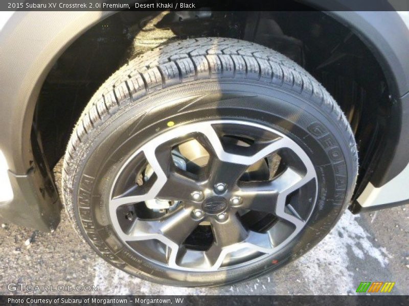 Desert Khaki / Black 2015 Subaru XV Crosstrek 2.0i Premium