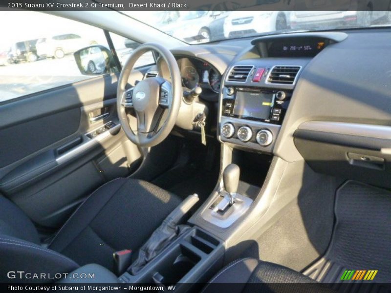 Desert Khaki / Black 2015 Subaru XV Crosstrek 2.0i Premium