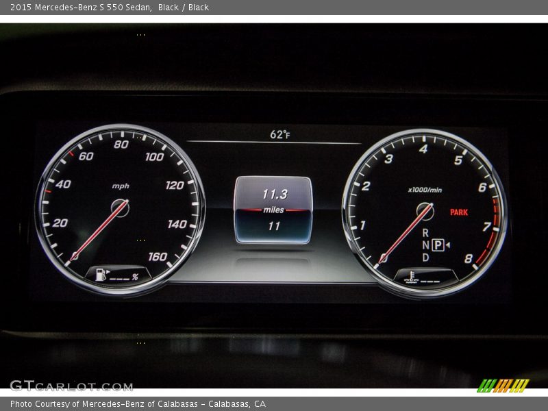 Black / Black 2015 Mercedes-Benz S 550 Sedan