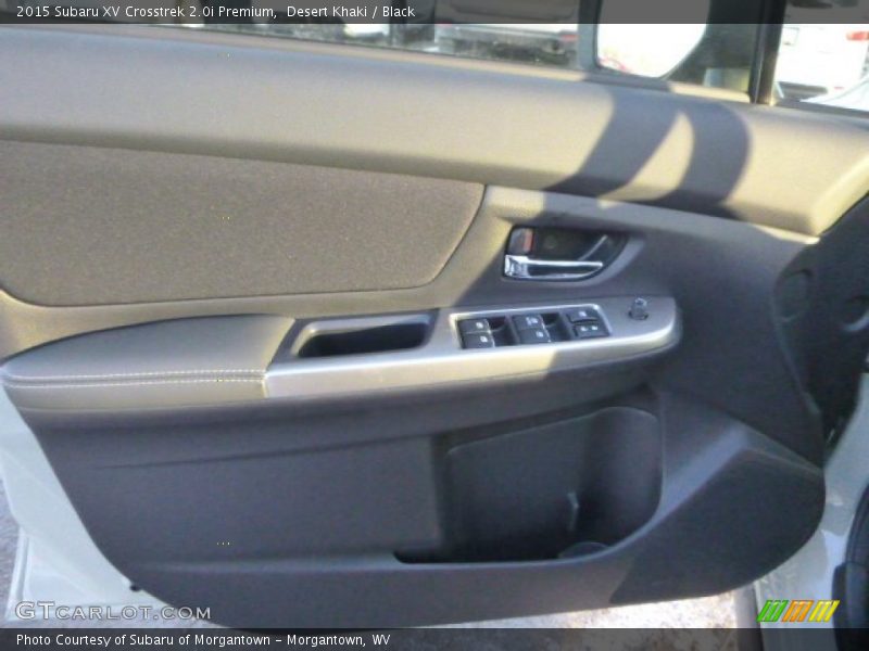 Desert Khaki / Black 2015 Subaru XV Crosstrek 2.0i Premium