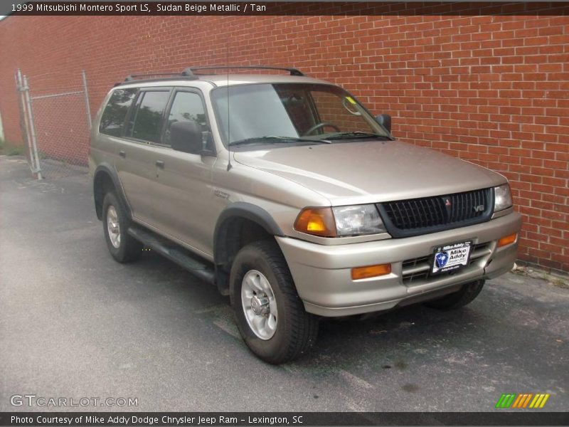 Sudan Beige Metallic / Tan 1999 Mitsubishi Montero Sport LS