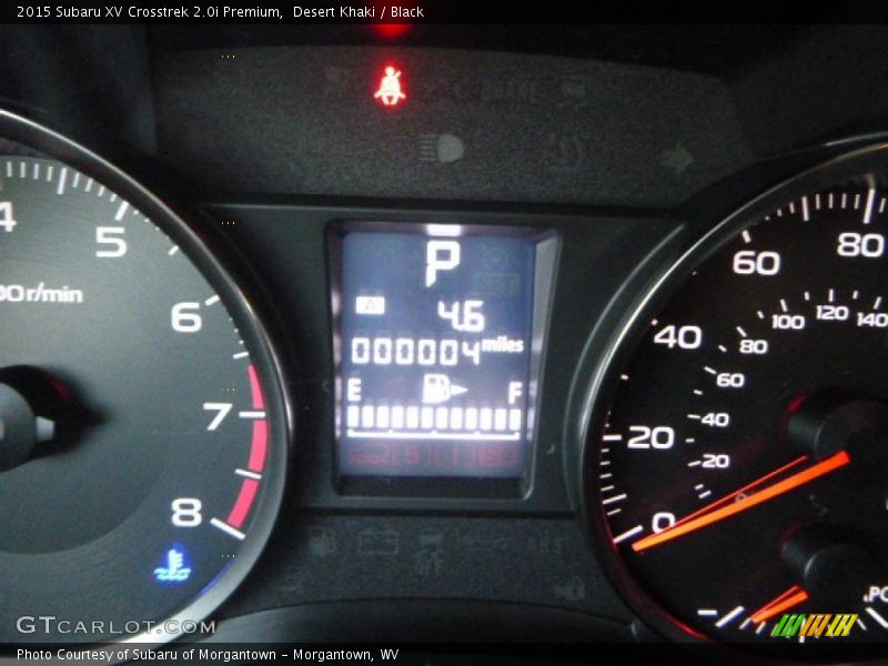 Desert Khaki / Black 2015 Subaru XV Crosstrek 2.0i Premium