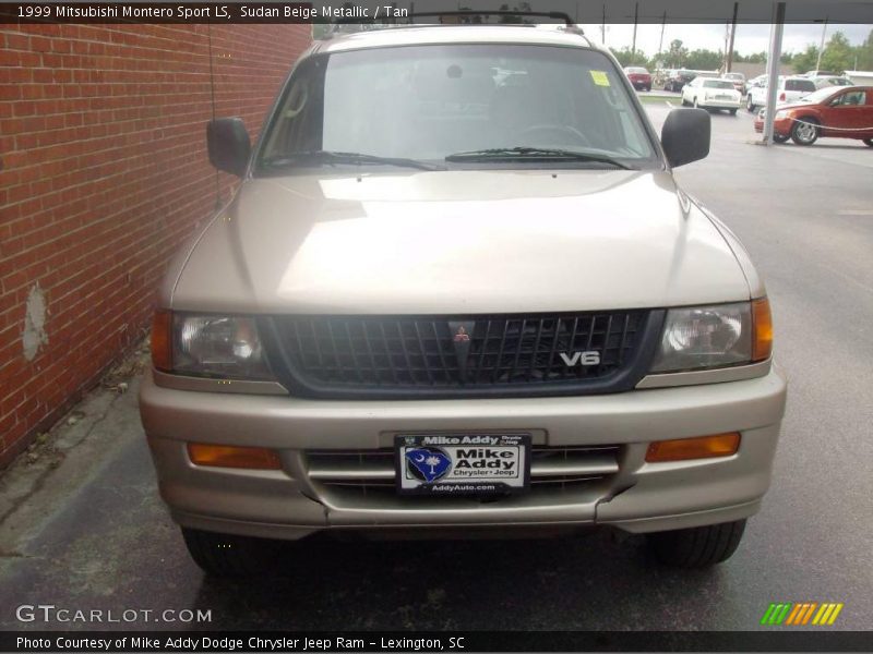 Sudan Beige Metallic / Tan 1999 Mitsubishi Montero Sport LS