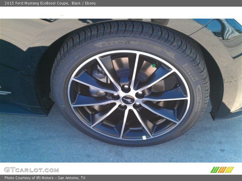 Black / Ebony 2015 Ford Mustang EcoBoost Coupe