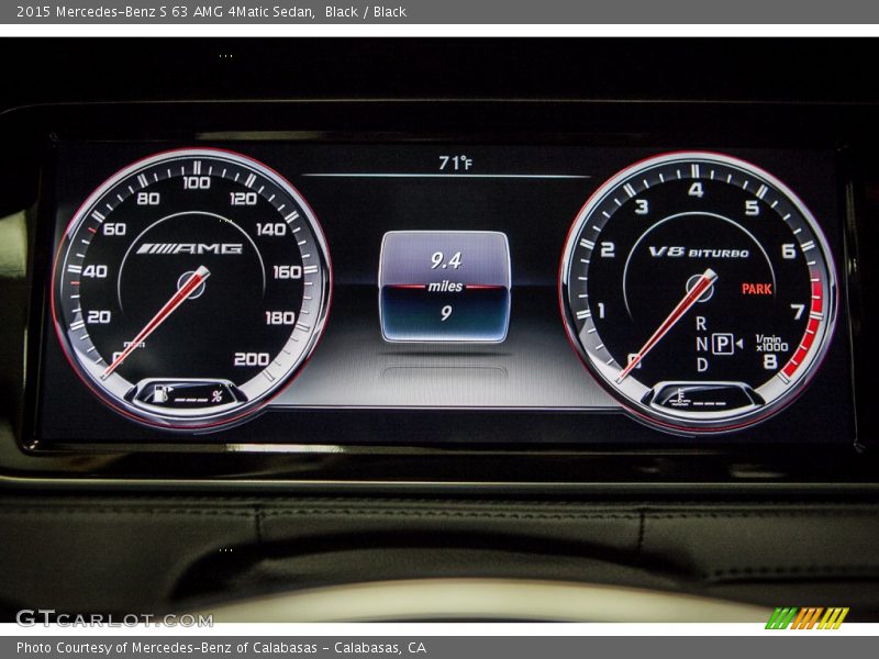 Black / Black 2015 Mercedes-Benz S 63 AMG 4Matic Sedan