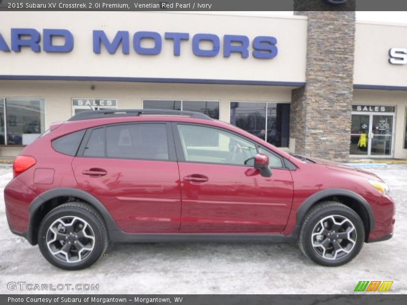Venetian Red Pearl / Ivory 2015 Subaru XV Crosstrek 2.0i Premium