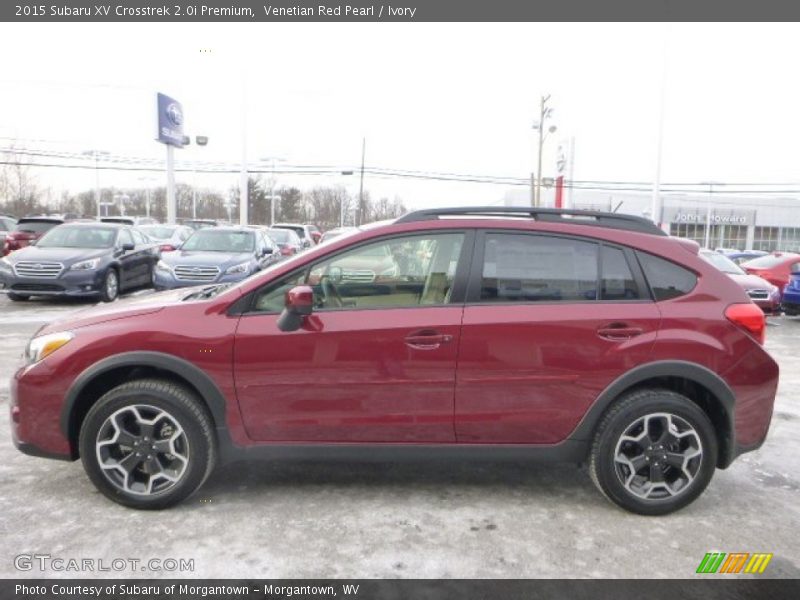 Venetian Red Pearl / Ivory 2015 Subaru XV Crosstrek 2.0i Premium