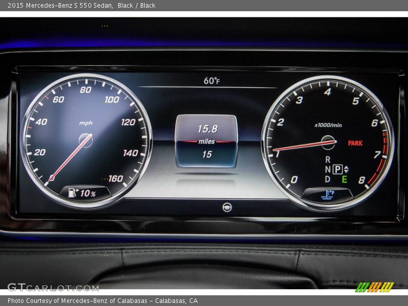 Black / Black 2015 Mercedes-Benz S 550 Sedan