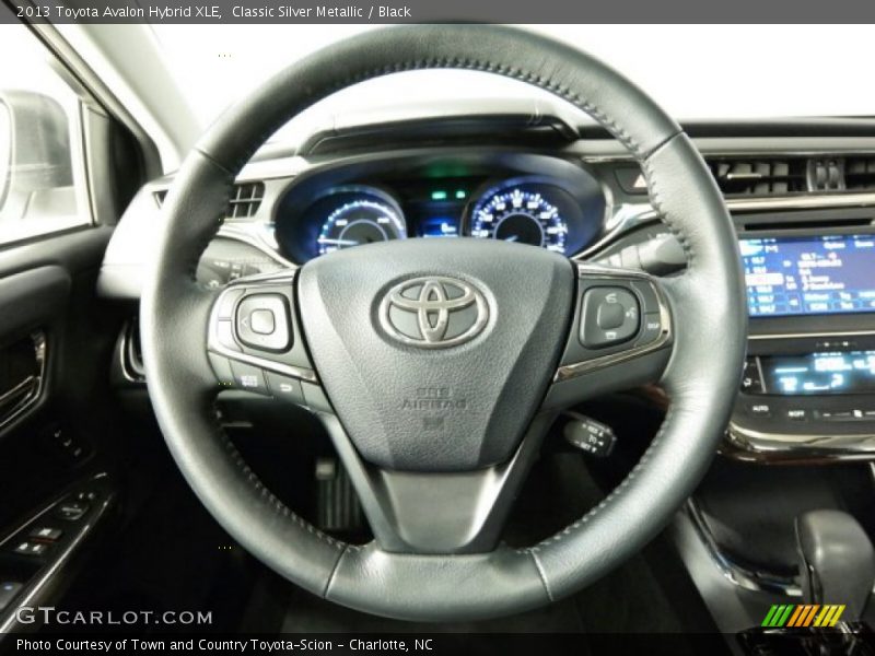 Classic Silver Metallic / Black 2013 Toyota Avalon Hybrid XLE