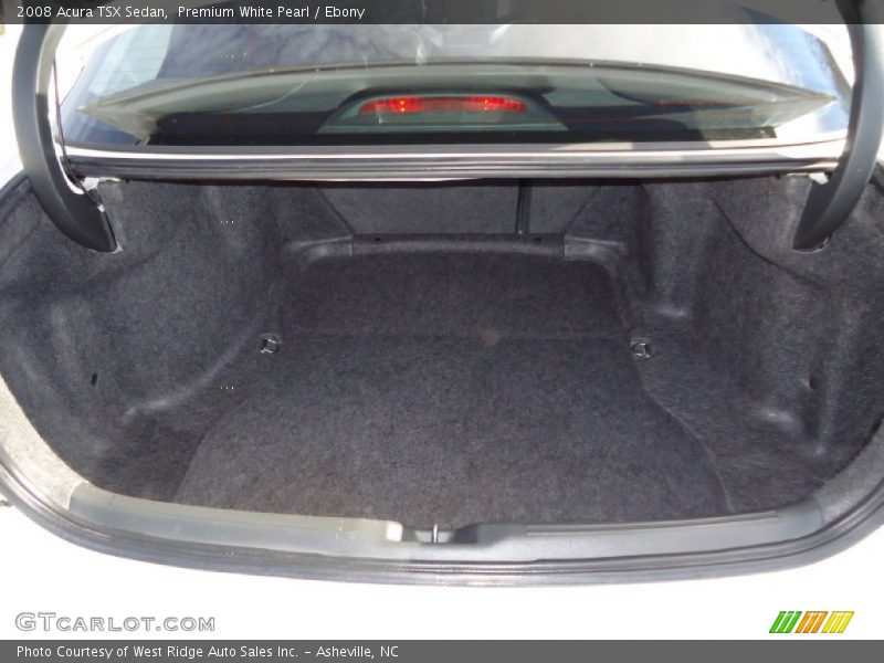 Premium White Pearl / Ebony 2008 Acura TSX Sedan