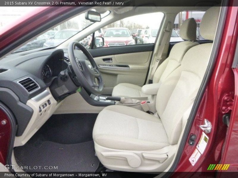 Venetian Red Pearl / Ivory 2015 Subaru XV Crosstrek 2.0i Premium
