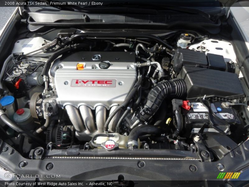  2008 TSX Sedan Engine - 2.4 Liter DOHC 16V i-VTEC 4 Cylinder