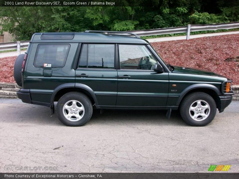 Epsom Green / Bahama Beige 2001 Land Rover Discovery SE7