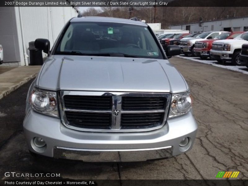 Bright Silver Metallic / Dark Slate Gray/Light Slate Gray 2007 Dodge Durango Limited 4x4