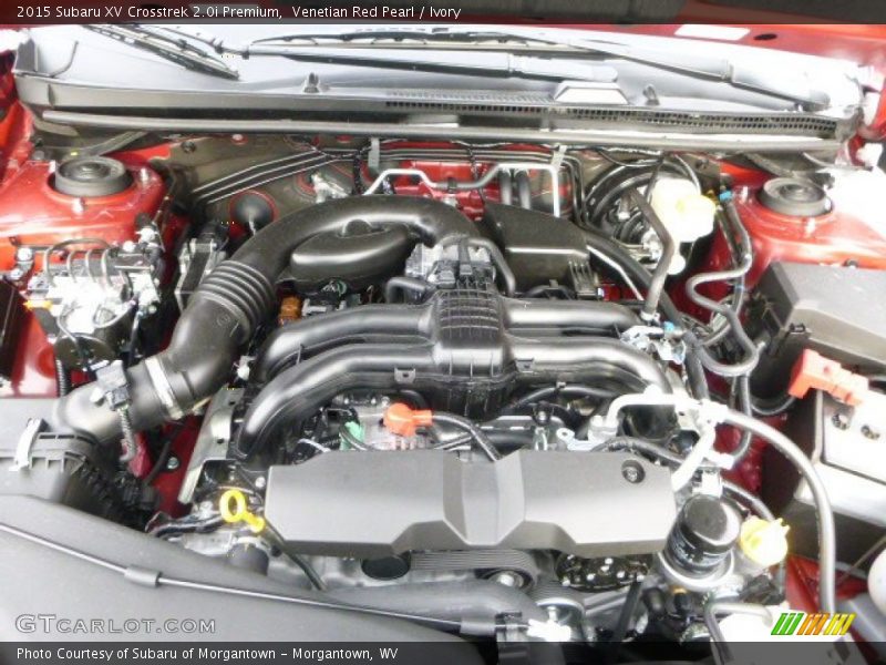 2015 XV Crosstrek 2.0i Premium Engine - 2.0 Liter DOHC 16-Valve VVT Horizontally Opposed 4 Cylinder