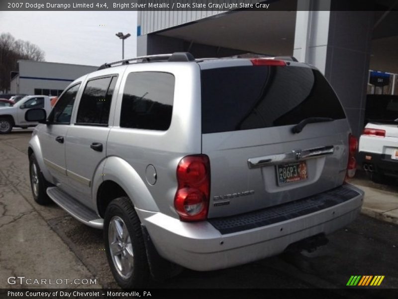 Bright Silver Metallic / Dark Slate Gray/Light Slate Gray 2007 Dodge Durango Limited 4x4