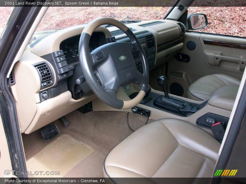Epsom Green / Bahama Beige 2001 Land Rover Discovery SE7