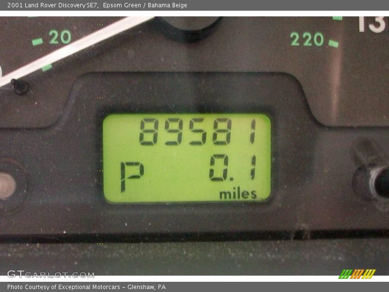 Epsom Green / Bahama Beige 2001 Land Rover Discovery SE7