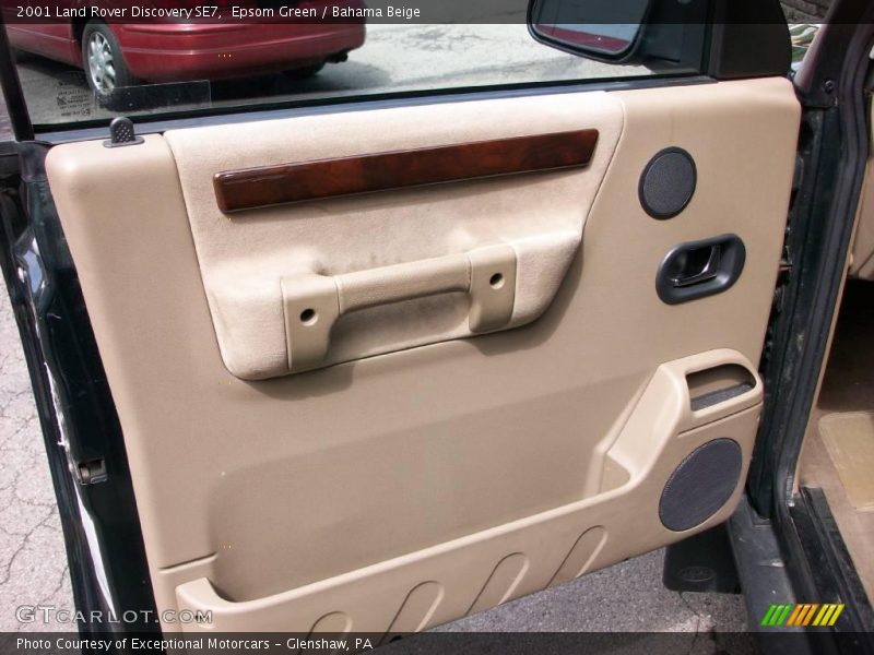 Epsom Green / Bahama Beige 2001 Land Rover Discovery SE7