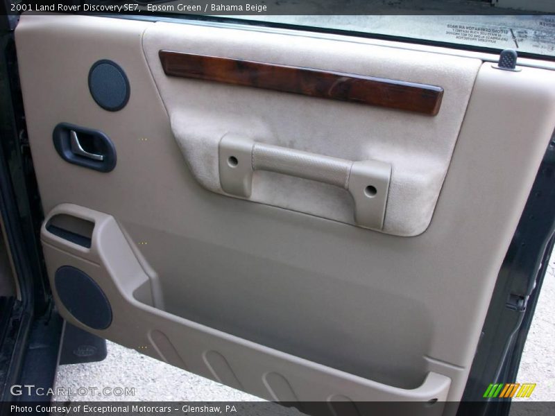 Epsom Green / Bahama Beige 2001 Land Rover Discovery SE7