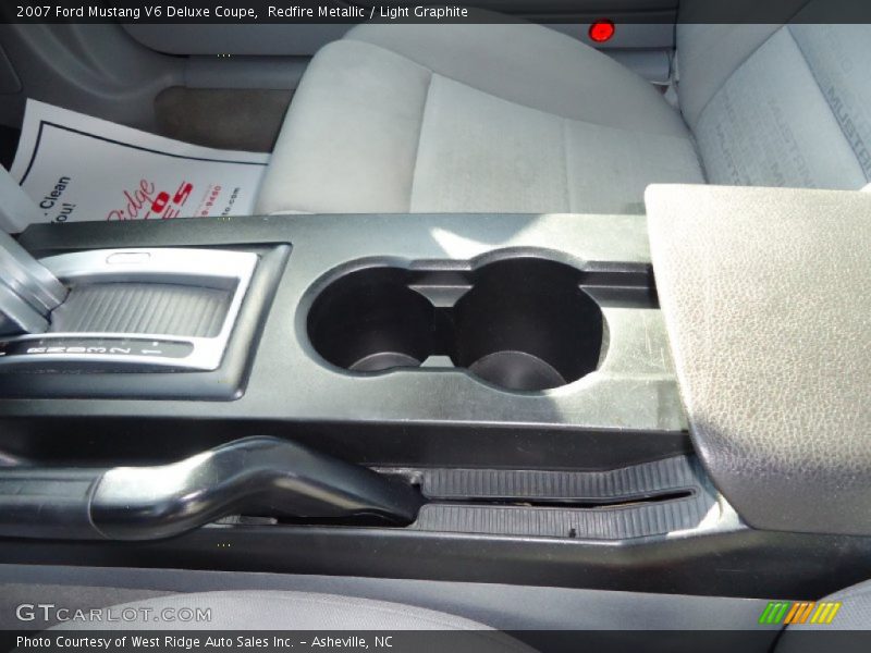 Redfire Metallic / Light Graphite 2007 Ford Mustang V6 Deluxe Coupe