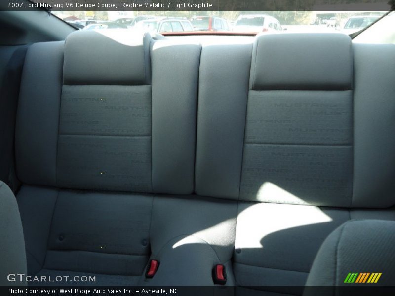 Redfire Metallic / Light Graphite 2007 Ford Mustang V6 Deluxe Coupe