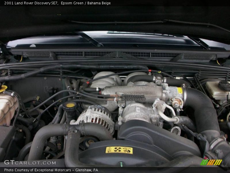 Epsom Green / Bahama Beige 2001 Land Rover Discovery SE7