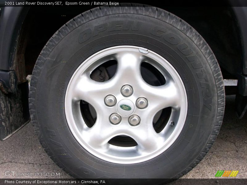 Epsom Green / Bahama Beige 2001 Land Rover Discovery SE7